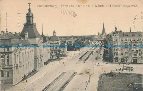 R020027 Charlottenburg. Hochschule Pelzstanze Bild. Kunst und Hardenbergstraße. 1