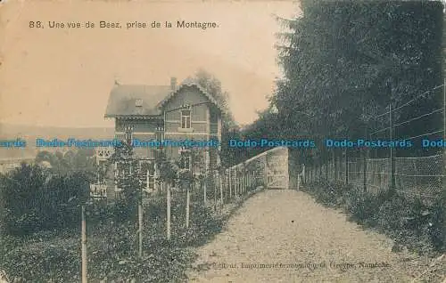 R020750 Une Vue de Beez Prise de la Montagne. O. Groyne. Nr 88