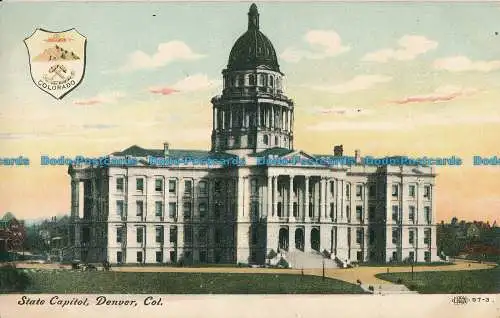 R020771 State Capitol. Denver. Col