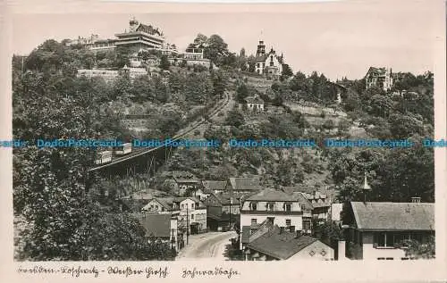 R020084 Alte Postkarte. Dresden. Kleiner Dorfblick. Berg. Schelzel. Nr 583. R