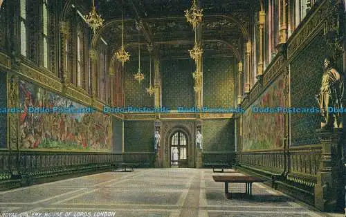 R021712 Royal Gallery. House of Lords. London. 1944