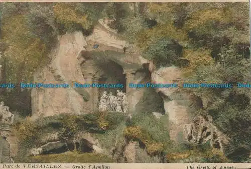 R020884 Parc de Versailles. Grotte d Apollon. Moreau. 1923