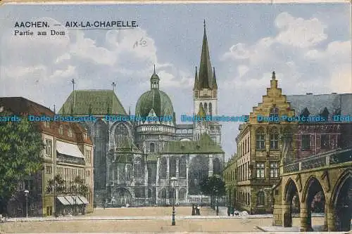 R020204 Aachen. Aix la Chapelle. Partie am Dom. F. Sch