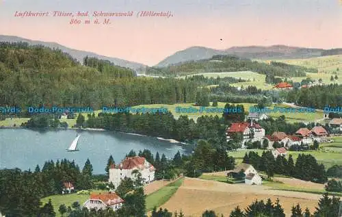 R020905 Luftkurort Titisee Bad Schwarzwald 860 mm u. M. H. Stich