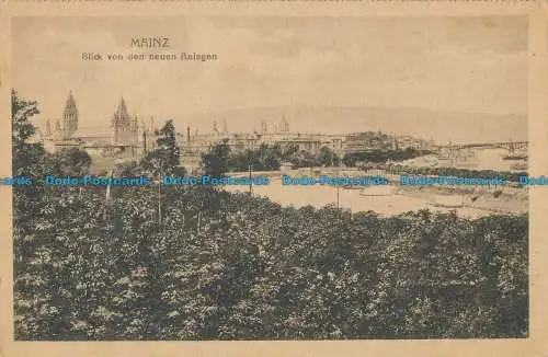 R020219 Mainz. Blick von den Neuen Anlagen