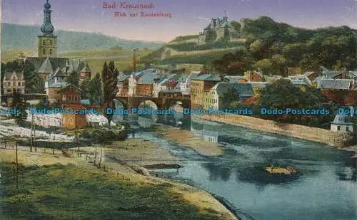 R020238 Bad Kreuznach Blick zur Kauzenburg