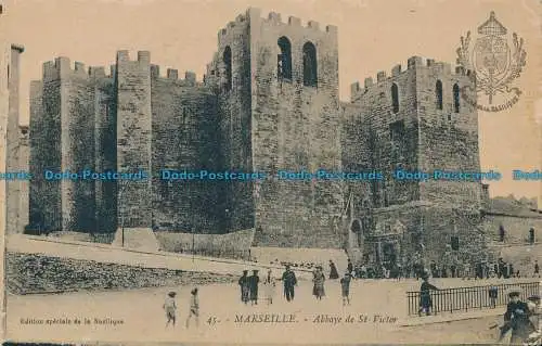 R020994 Marseille. Abbaye de St. Victor