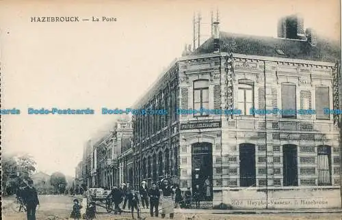 R020418 Hazebrouck. La Poste. E. Le Deley