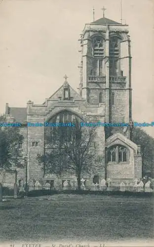 R022009 Exeter. Kirche St. Davids. LL. Nr 21