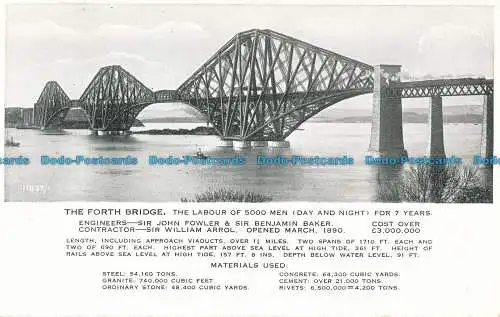 R021180 The Forth Bridge. Valentinstag. Silveresque