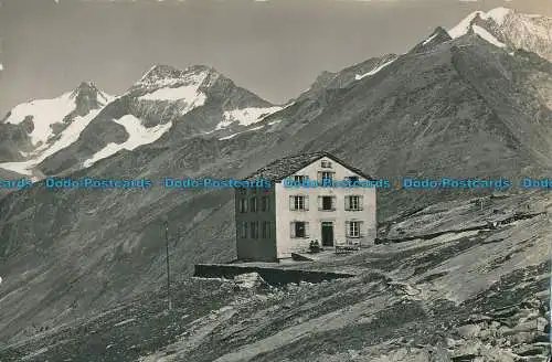 R023258 Saasgebühr. Berghotel Plattje. Fletschhorn Laquinhorn Weissmies. Gyger. Nein