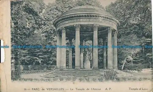 R021293 Parc de Versailles. Le Temple de l Amour. Courmault et Papeghin. Nr 16