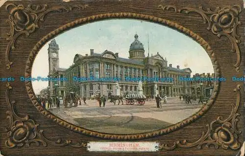 R022169 Birmingham. Ratshaus und Victoria Square. Milton. Elite Glasette. 1