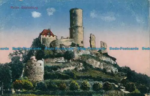 R021365 Ruine Godesberg. Ottmar Zieher