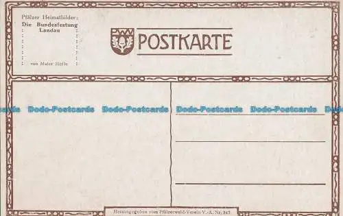 R023349 Die Bundesfestung Landau