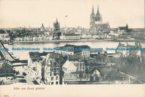 R023382 Köln von Deutz Gehen