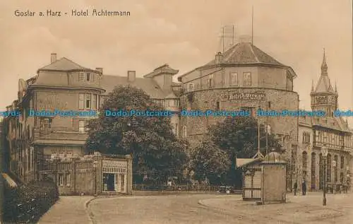 R021425 Goslar a.Harz. Hotel Achtermann. Stengel