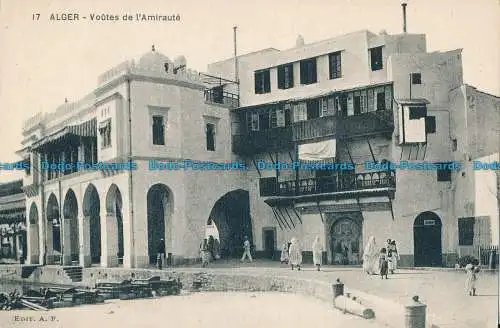 R022310 Alger. Voutes de l Amiraute