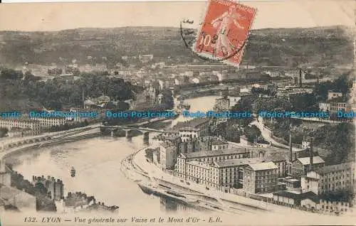 R021461 Lyon. Vue Generale sur Vaise et le Mont d Or. E.R. No 132