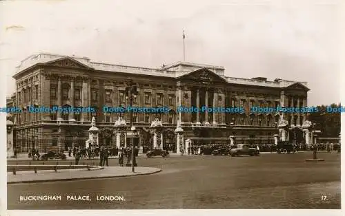 R022335 Buckingham Palace. London. RP. 1937