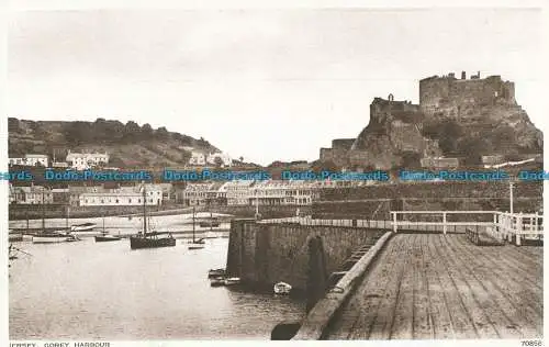 Trikot R022449. Gorey Harbour. Photochrom. Nr 70858