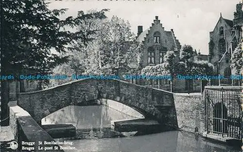 R023588 Brügge. Le Pont St. Bonifatius. Ern. Thill. Nels
