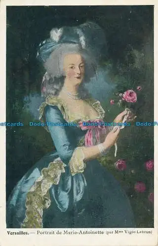 R023600 Versailles. Portrait de Marie Antoinette