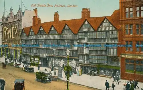 R022483 Old Staple Inn. Holborn. London. Valentine