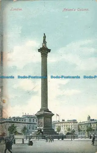 R022515 London. Nelsons Säule. Empire. Nr 815. 1905