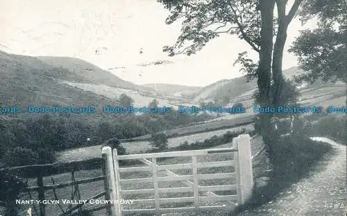 R022521 Nant Y Glyn Valley. Colwyn Bay. 1913