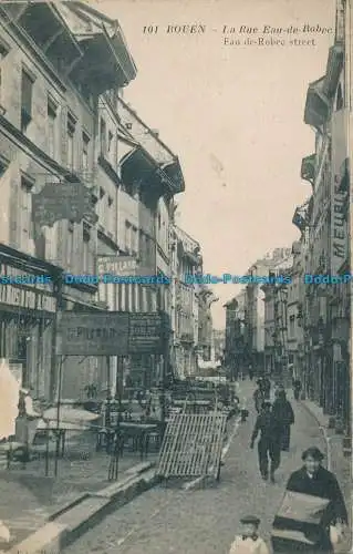 R023716 Rouen. Eau de Robec Street. B. Hopkins