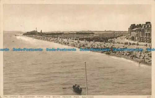 R022749 The Castle and Common vom South Parade Pier. Südsee. Nahe. 1927