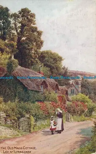 R022804 The Old Maids Cottage. Lee. Nr. Ilfracombe. Lachs. Nr 936