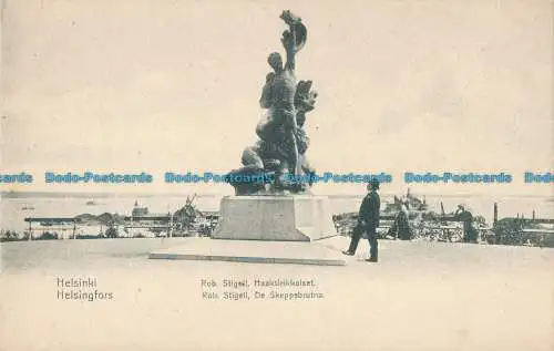 R023964 Helsinki. Rob. Stigell. Haaksirkkoiset. Knackstedt und Nather. B. Hopkin