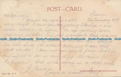 R022878 Alte Postkarte. Berg in Seenähe