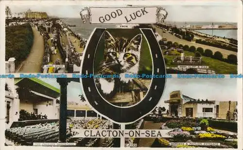 R022885 Viel Glück von Clacton on Sea. Mehrfachansicht. H. Coates. Nene. RP. 1946