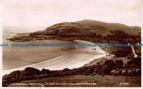 R040453 Sandyhills aus Osten auf dem Solway. Kirkcudbrightshire. Valentinstag. Nein A.