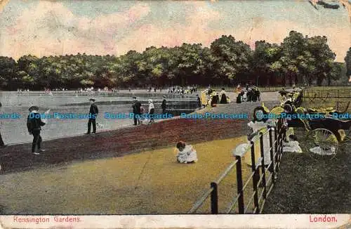 R041414 Kensington Gardens. London. 1907