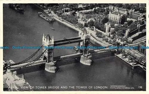 R040532 Luftaufnahme der Tower Bridge und des Tower of London. Aero Pictorial. Nein