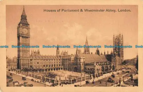 R040574 Houses of Parliament und Westminster Abbey. London