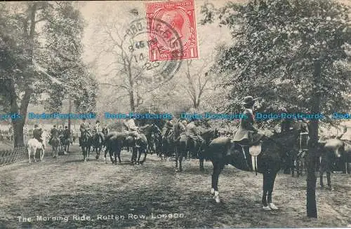 R041649 The Morning Ride. Faule Reihe. London. Arkadier. 1923