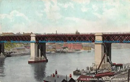 R041745 König Eduard VII. Brücke. Newcastle. T. H. Dickinson