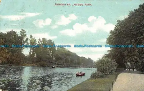 R041902 London. St. James Park. Charles Martin. 1905