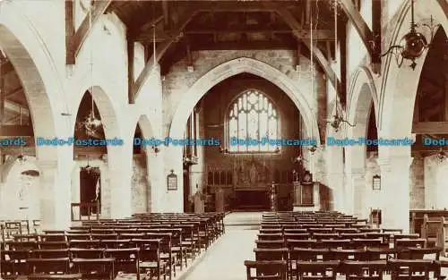 R041946 Alte Postkarte. Kircheninnenraum