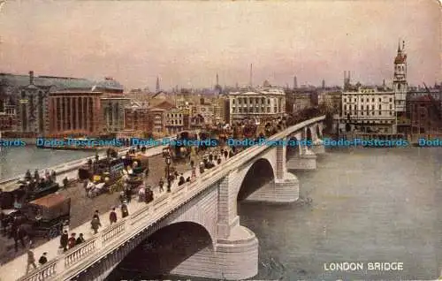 R042386 London Bridge. Hildesheimer. 1905