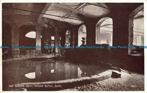 R042391 The Queens Bath. Römische Bäder. Bad. Valentinstag. Carboton. Nr 90171. 1939