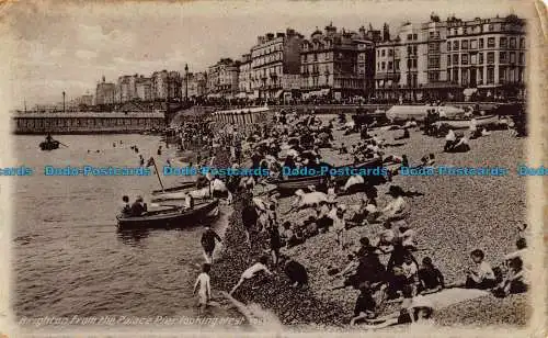 R042853 Brighton vom Palace Pier mit Blick nach Westen. Welch