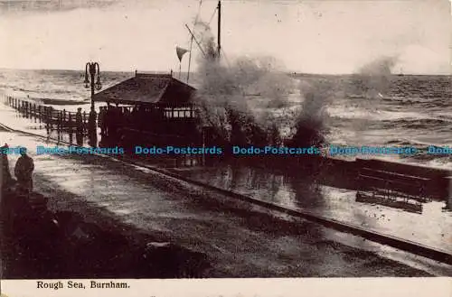R042855 Rough Sea. Burnham. Pastetey. 1918