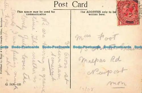 R042855 Rough Sea. Burnham. Pastetey. 1918