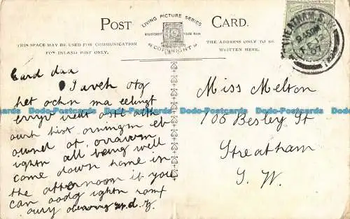 R042954 Abwesenheit lässt mein Herz größer werden. Wohnbild. 1907